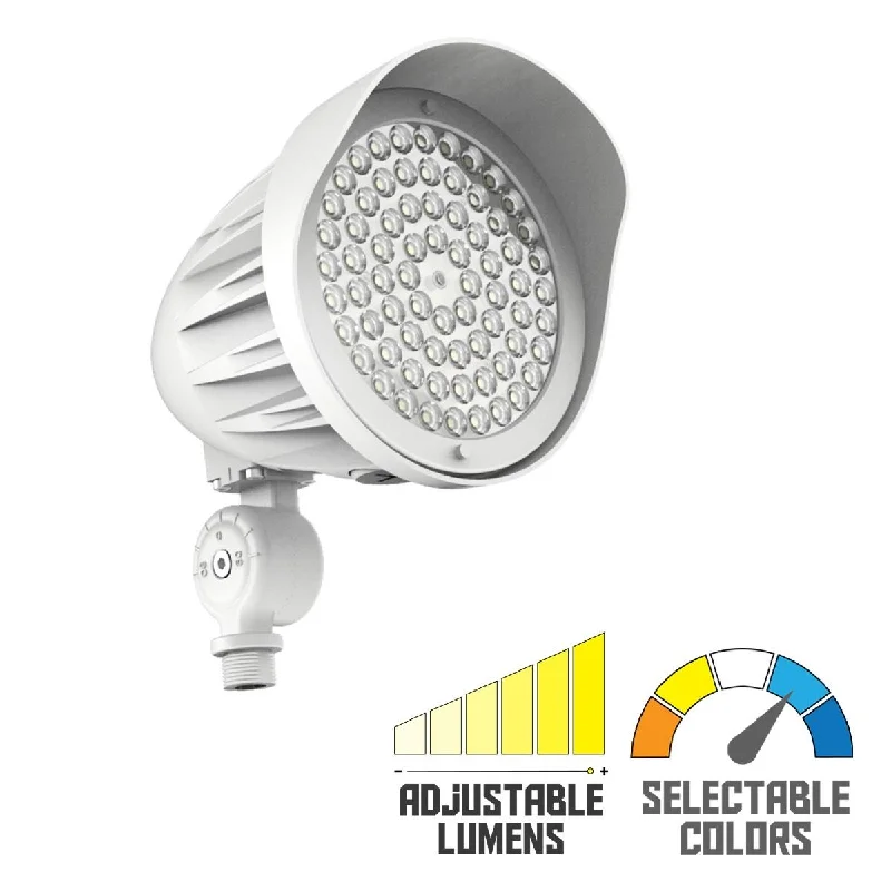 Corrosion - Resistant Industrial Lighting for Coastal FactoriesXFIT LED Bullet Spot Light, 2500 Lumens, 25 Watts, 30K/40K/50K, 120-277V, White