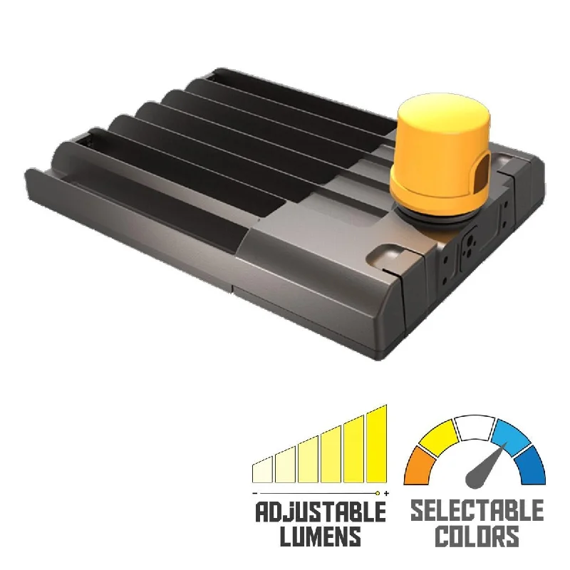 Industrial Lighting for Textile MillsLED Pole Light, 21000 Lm, 30K|40K|50K, Optics Swap, Bronze Finish, 480V, Mounts Sold Separately Industrial Lighting for Textile MillsLED Pole Light, 21000 Lm, 30K|40K|50K, Optics Swap, Bronze Finish, 480V, Mounts Sold Separately
