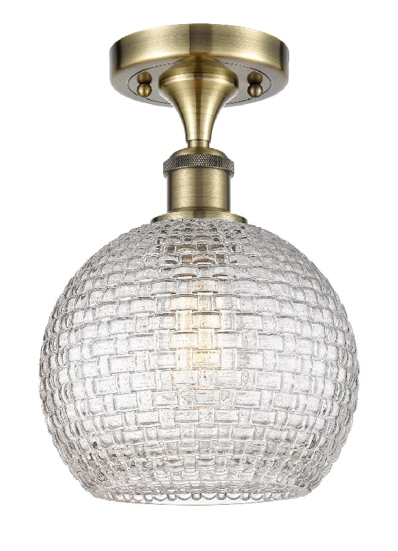 Industrial Lighting for Chemical PlantsBallston One Light Semi-Flush Mount