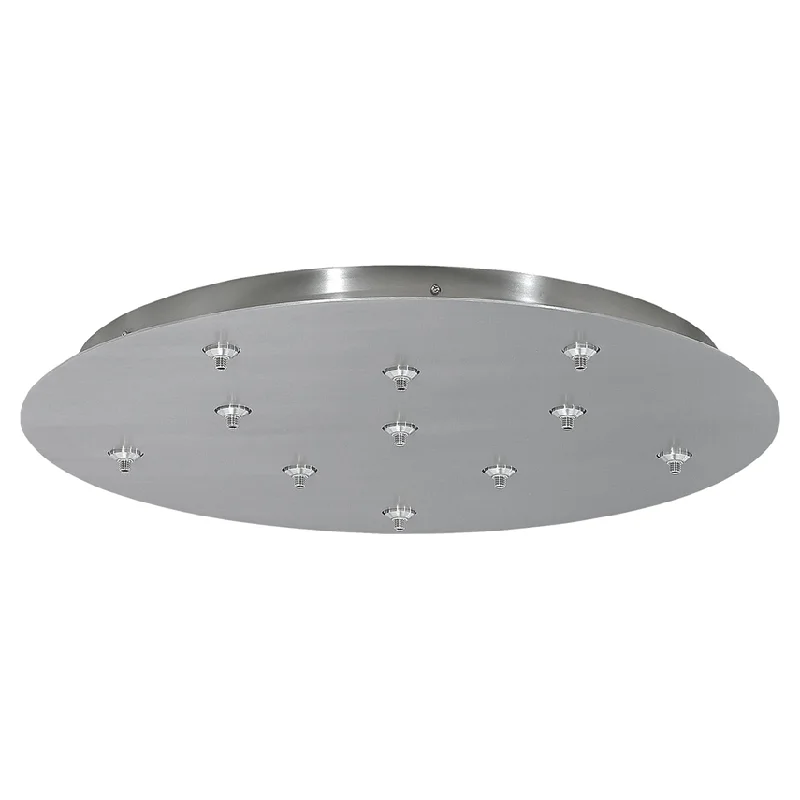 Track lighting for adding a touch of eleganceFreeJack Round Canopy 11-Port