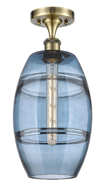 Energy - Efficient Industrial Lighting for Cost - SavingsBallston One Light Semi-Flush Mount Energy - Efficient Industrial Lighting for Cost - SavingsBallston One Light Semi-Flush Mount