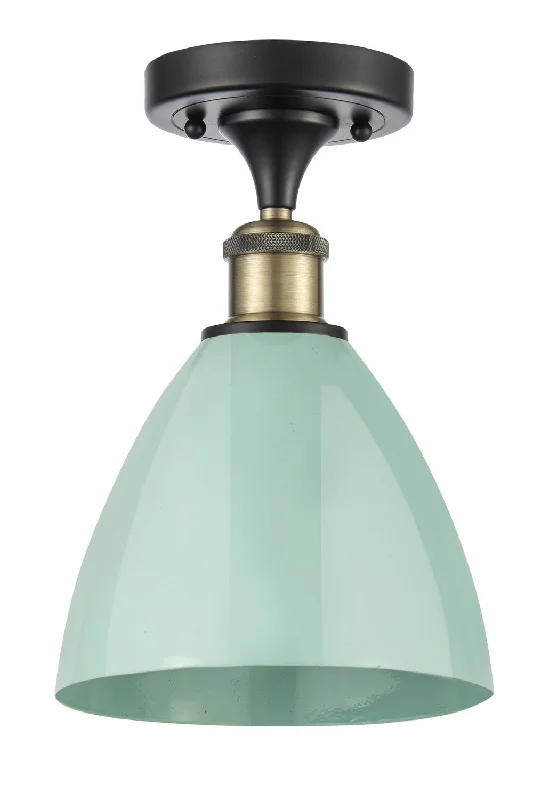 Industrial Pendant Lighting for Machine ShopsBallston One Light Semi-Flush Mount