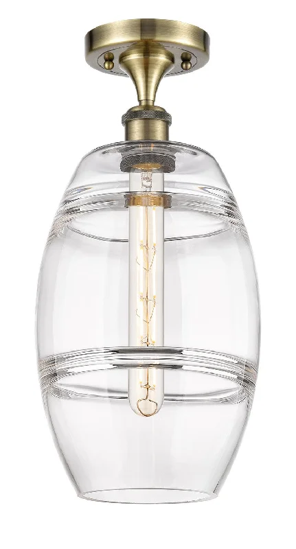 Industrial Pendant Lighting for Machine ShopsBallston One Light Semi-Flush Mount
