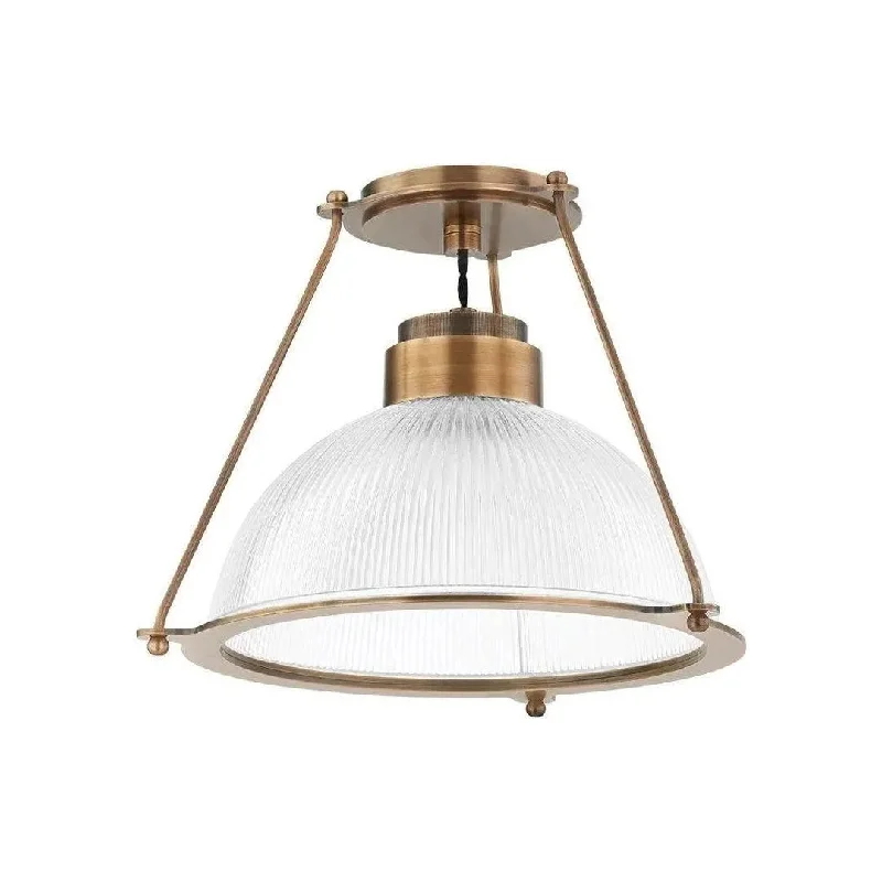Modern track lighting with LED bulbsGlint Semi Flush Mount