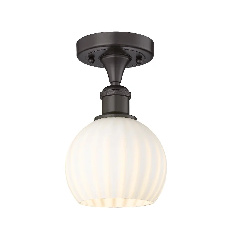Industrial Pendant Lighting for Machine ShopsBallston LED Semi-Flush Mount
