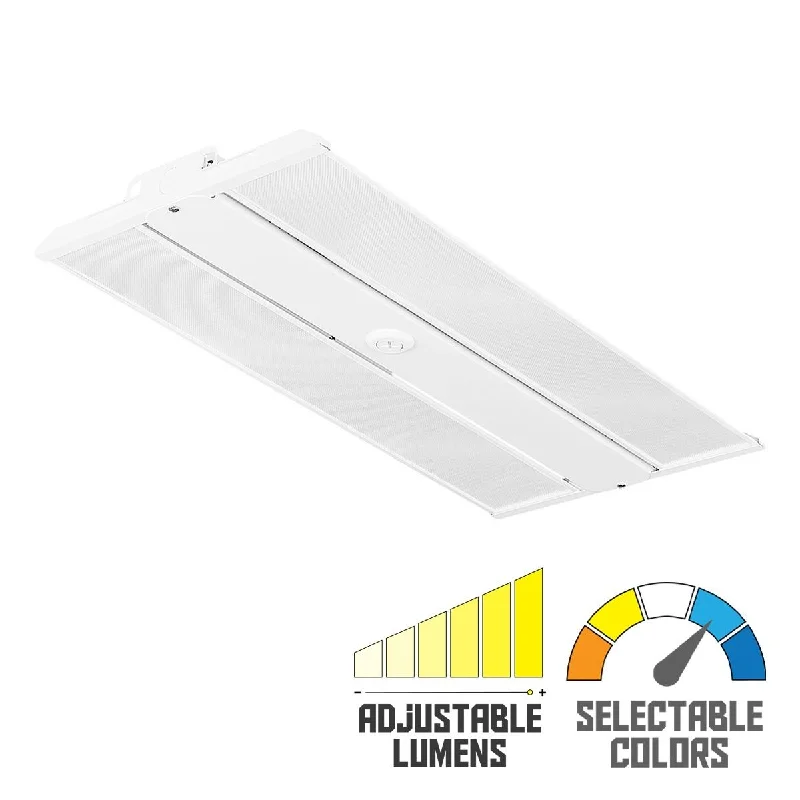 Industrial Lighting for Textile Mills2ft High Bay LED Light, 22000 Lumens, 165W, 4000K|5000K, 120/277V