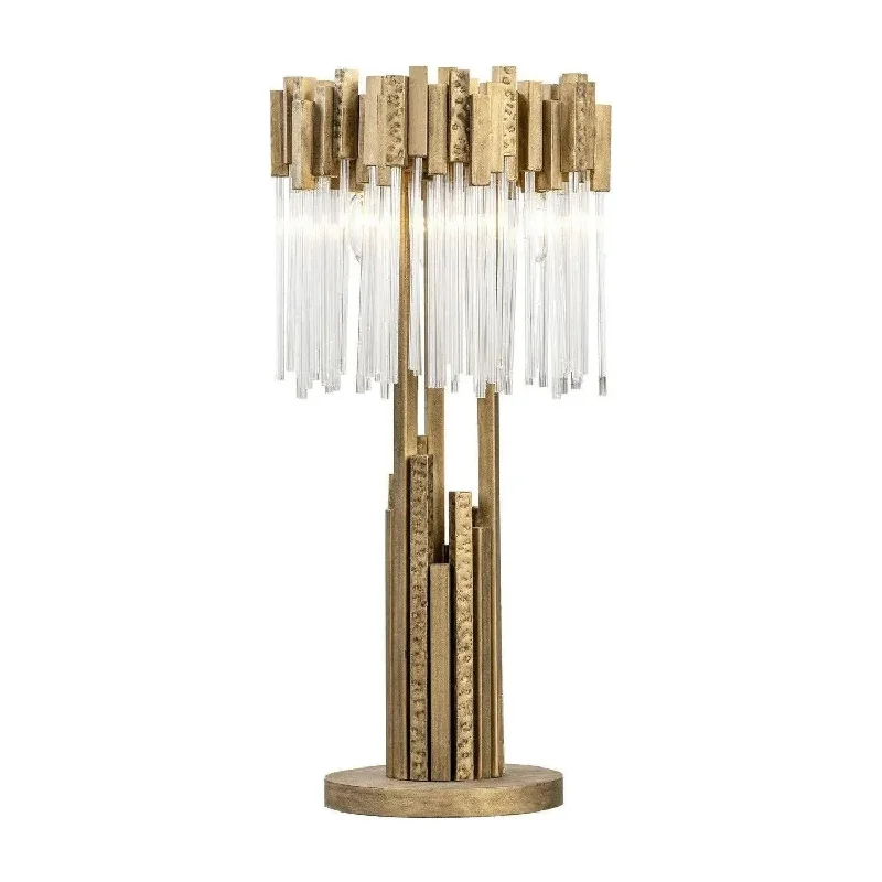 Track lighting with a decorative track designMatrix Table Lamp