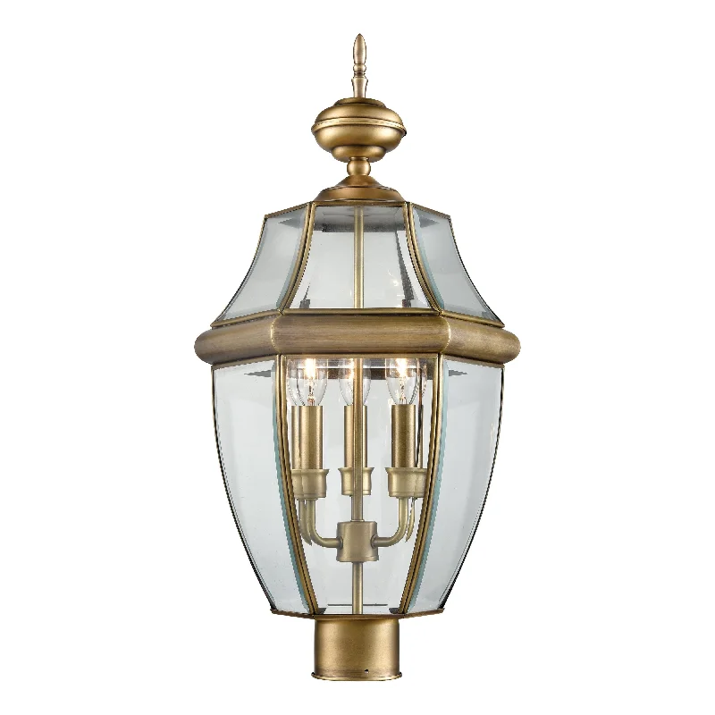 Track lighting with a sleek profileAshford 13" High 3-Light Outdoor Post Light