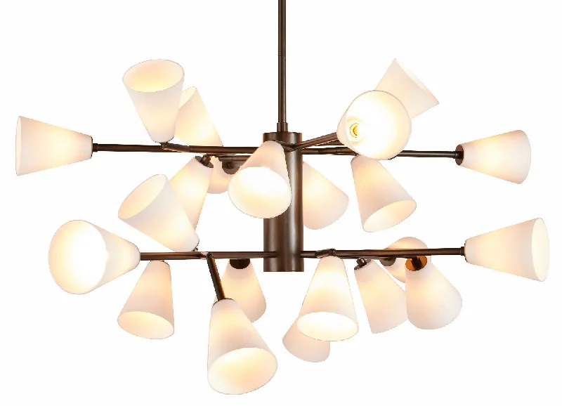 High - lumen track lighting for bright spacesDelaware Chandelier