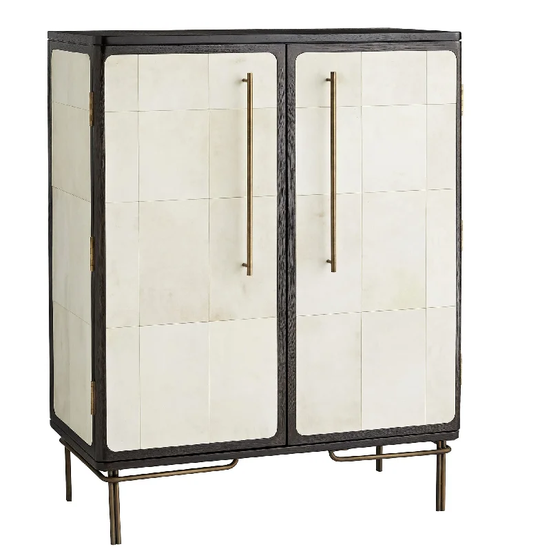 White track lighting for a clean lookEdison Cabinet