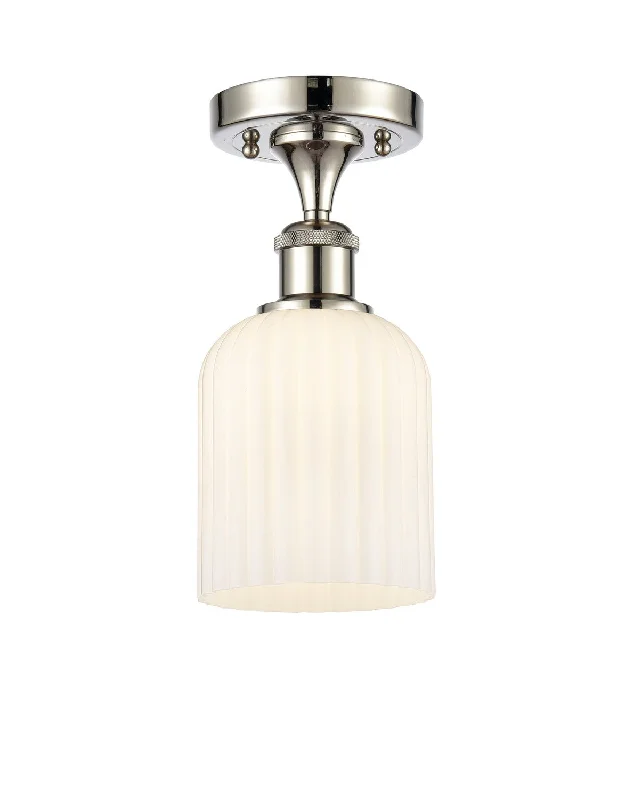 Industrial Pendant Lighting for Machine ShopsBallston One Light Semi-Flush Mount