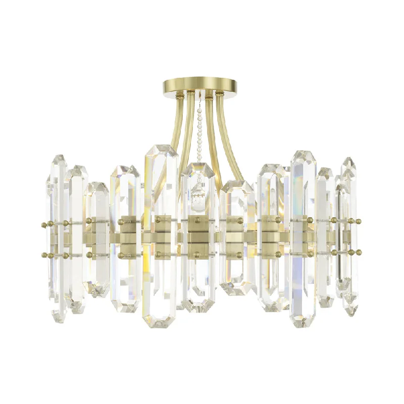 Energy - efficient track lighting fixturesBolton Semi Flush Mount Ceiling Light