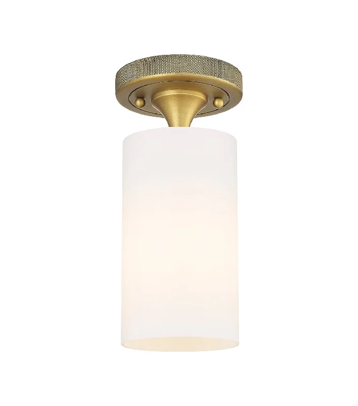 Industrial Ceiling - Mounted Lighting for Assembly PlantsDowntown Urban LED Flush Mount Industrial Ceiling - Mounted Lighting for Assembly PlantsDowntown Urban LED Flush Mount