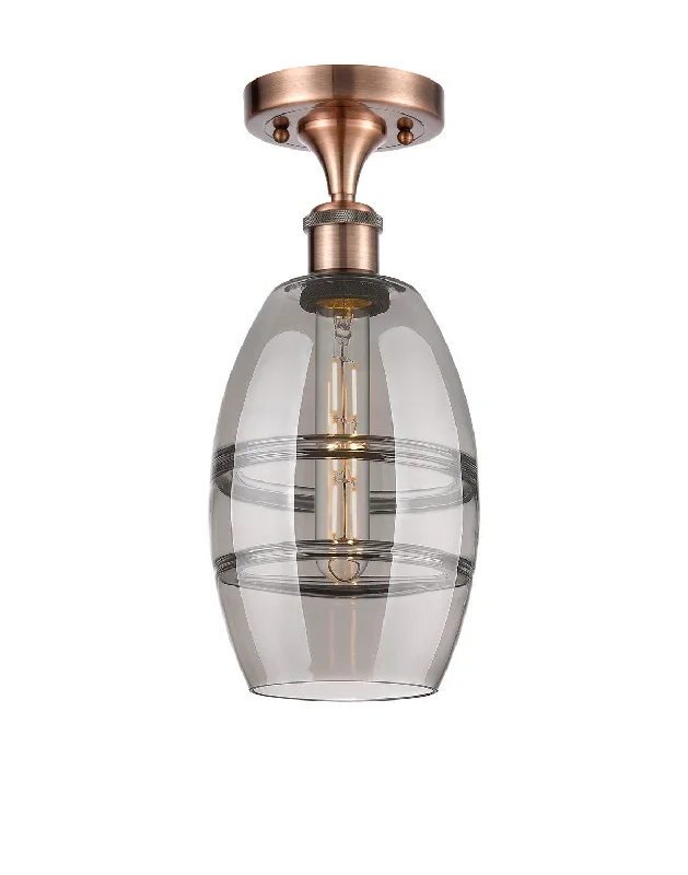 Industrial Pendant Lighting for Machine ShopsBallston One Light Semi-Flush Mount
