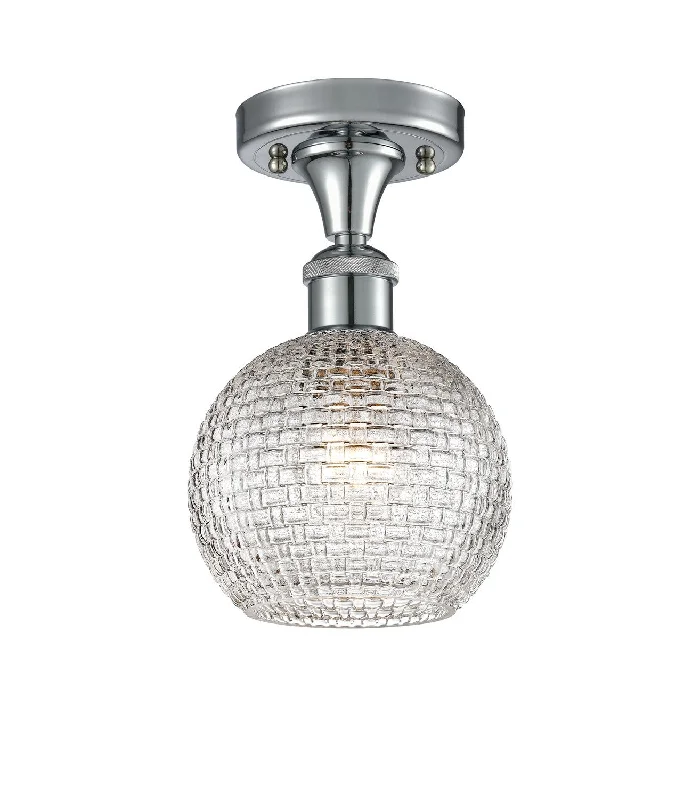 Industrial Pendant Lighting for Machine ShopsBallston One Light Semi-Flush Mount