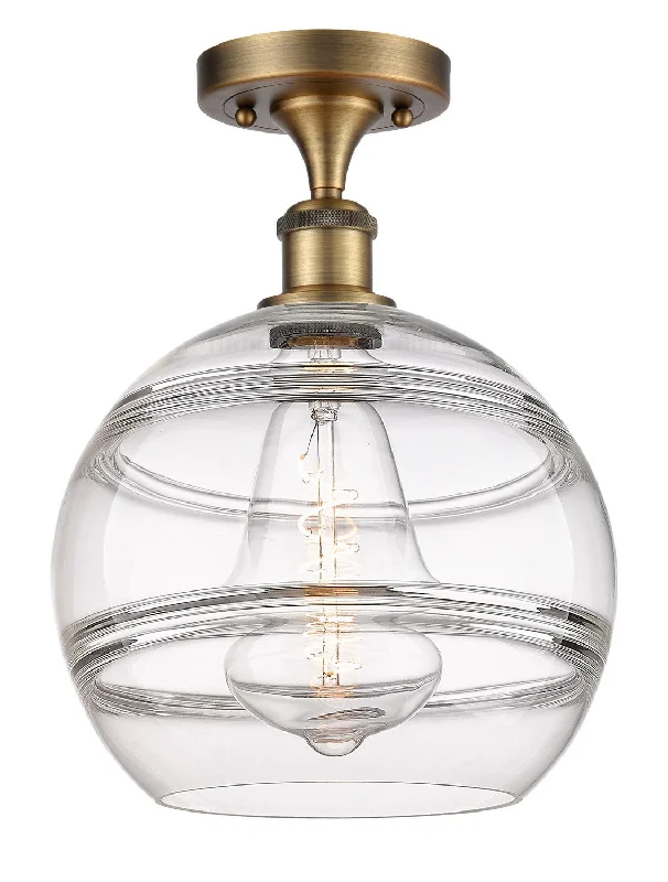 Energy - Efficient Industrial Lighting for Cost - SavingsBallston One Light Semi-Flush Mount Energy - Efficient Industrial Lighting for Cost - SavingsBallston One Light Semi-Flush Mount