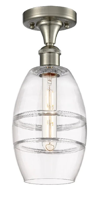 Industrial Area Lighting for Large Open SpacesBallston One Light Semi-Flush Mount