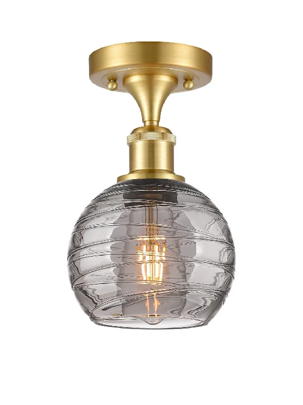 Waterproof Industrial Lighting for Wet AreasBallston One Light Semi-Flush Mount