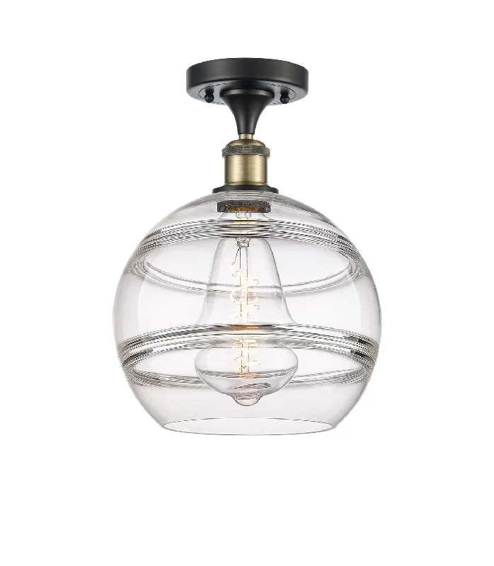 Industrial Lighting with High CRI (Color Rendering Index) for True Color PerceptionBallston One Light Semi-Flush Mount Industrial Lighting with High CRI (Color Rendering Index) for True Color PerceptionBallston One Light Semi-Flush Mount
