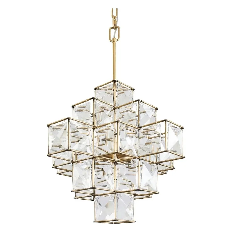 Smart track lighting with voice controlCubic Chandelier