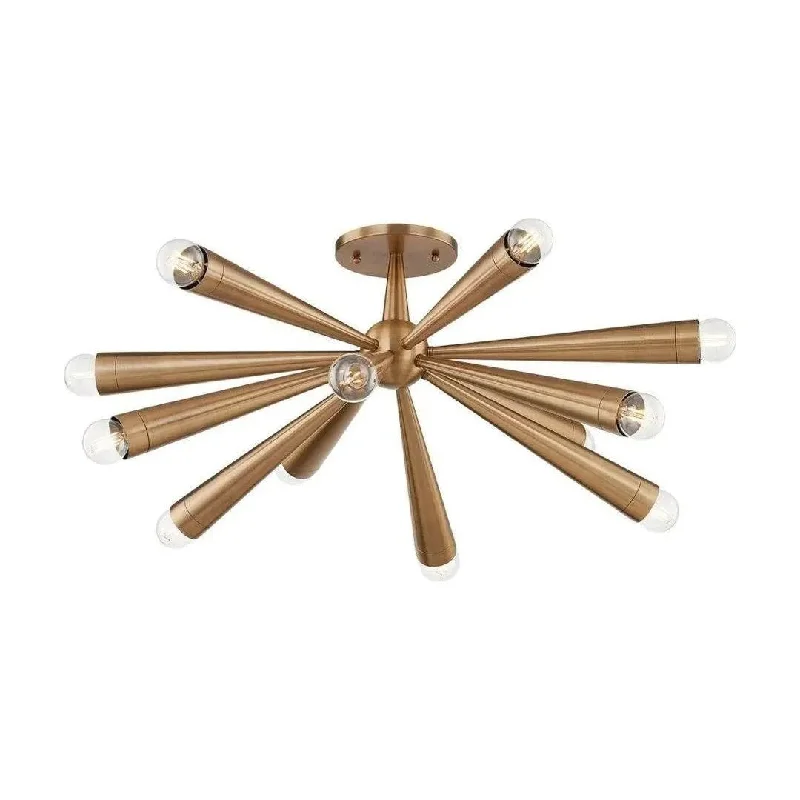 Track lighting for retail window displaysKeanu Semi Flush Mount