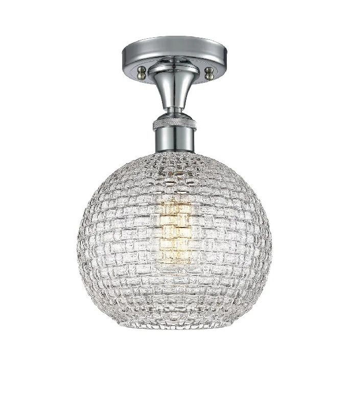 Industrial Lighting for Textile MillsBallston One Light Semi-Flush Mount