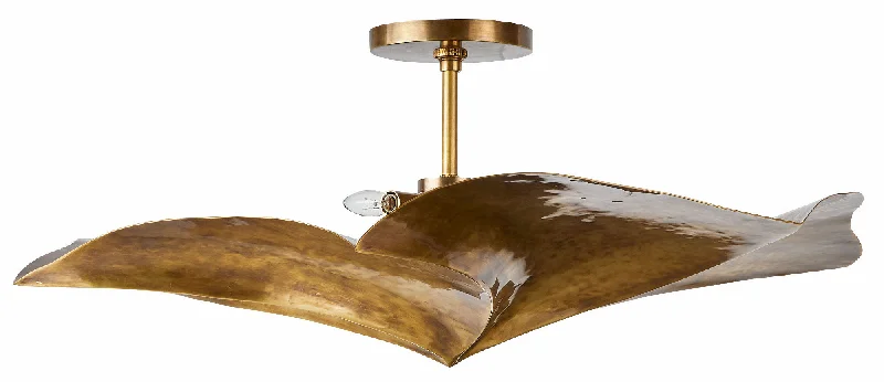 Industrial - style track lighting for loftsDaniella Ceiling Semi Flush Light