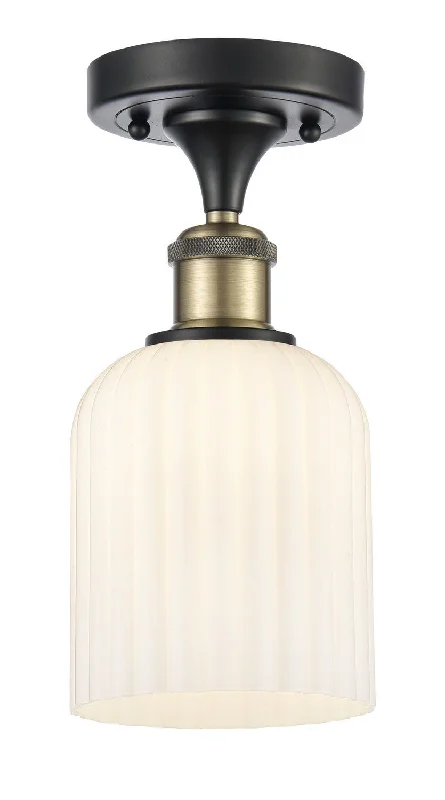 Industrial Ceiling - Mounted Lighting for Assembly PlantsBallston One Light Semi-Flush Mount Industrial Ceiling - Mounted Lighting for Assembly PlantsBallston One Light Semi-Flush Mount