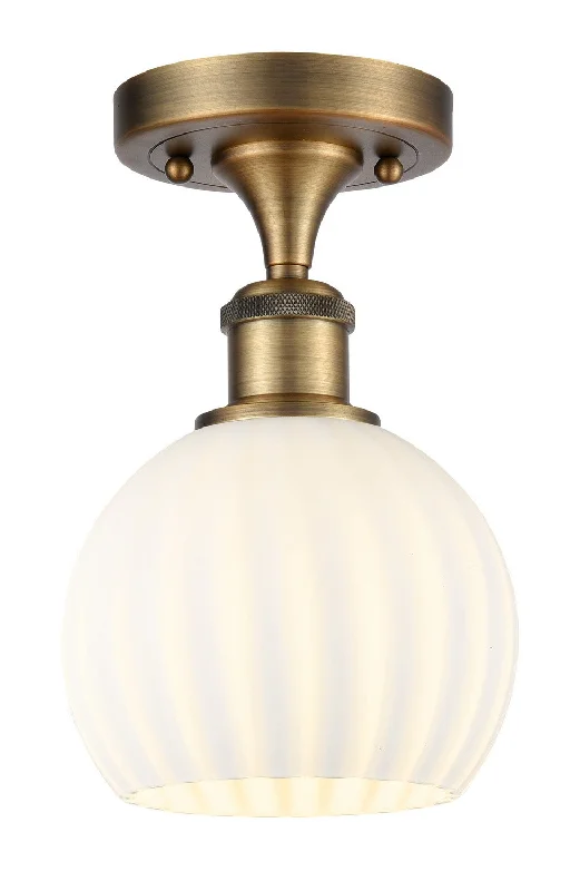 Industrial Lighting for Textile MillsBallston LED Semi-Flush Mount