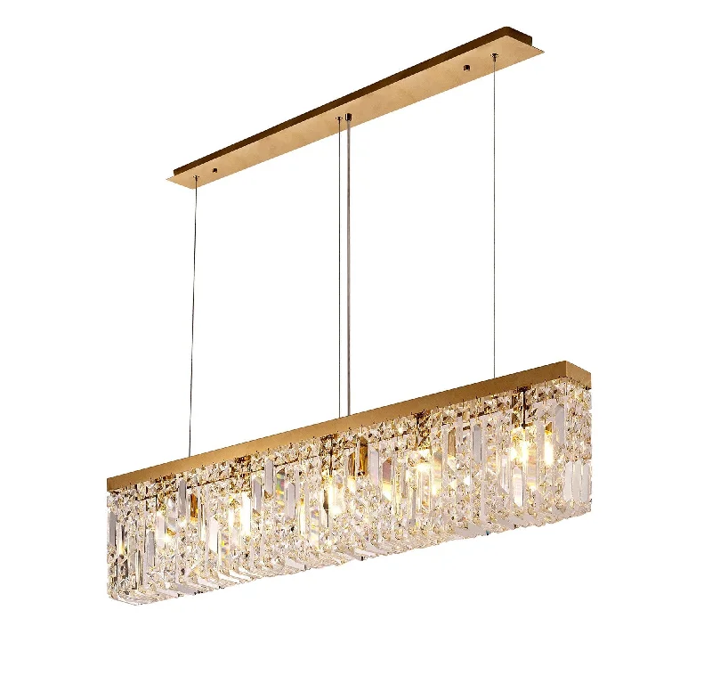 Track lighting with energy - star certificationAshby 5/7Lt Crystal Island Light - Gold/Chrome Track lighting with energy - star certificationAshby 5/7Lt Crystal Island Light - Gold/Chrome