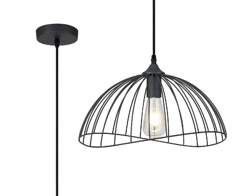 Track lighting for museums and galleriesAuclair Dome Pendant, 1 x E27, Graphite & Painted Gold IP20 Track lighting for museums and galleriesAuclair Dome Pendant, 1 x E27, Graphite & Painted Gold IP20