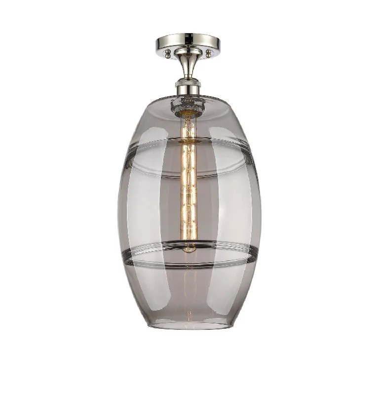 Industrial Lighting for Woodworking FactoriesBallston One Light Semi-Flush Mount