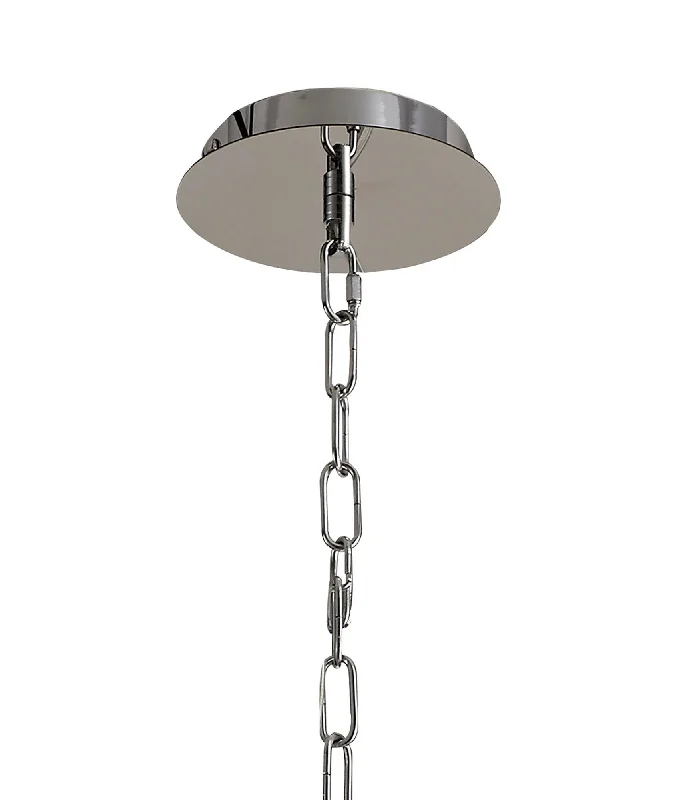 Track lighting for high - ceiling spacesCadwell Pendant/Semi Ceiling Convertible, 7 x E14, Polished Chrome/Crystal Track lighting for high - ceiling spacesCadwell Pendant/Semi Ceiling Convertible, 7 x E14, Polished Chrome/Crystal
