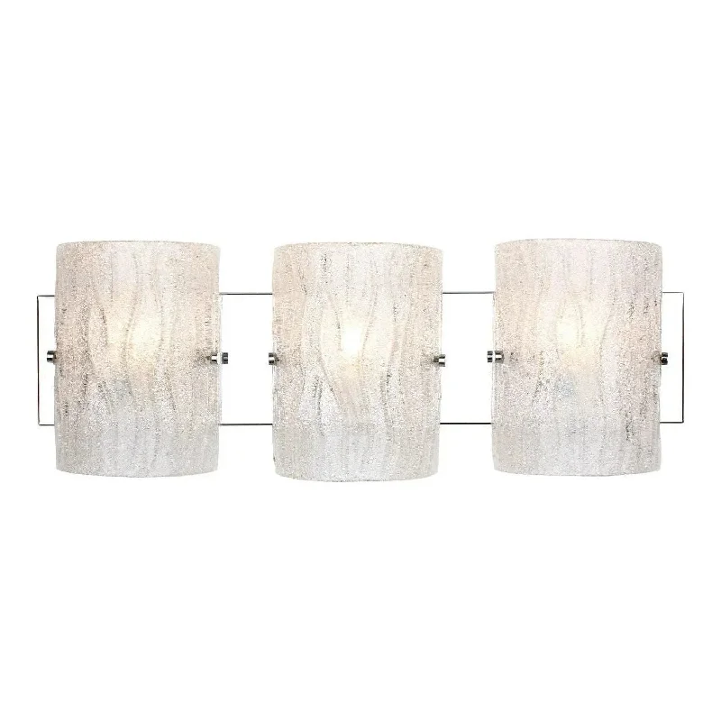 Wireless track lighting for easy installationBrilliance Bath Vanity