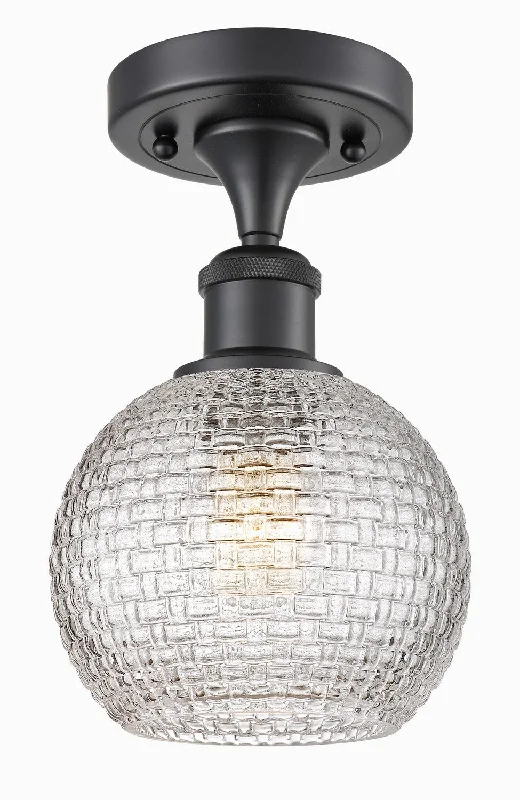 Durable Industrial Lighting for Harsh EnvironmentsBallston One Light Semi-Flush Mount Durable Industrial Lighting for Harsh EnvironmentsBallston One Light Semi-Flush Mount