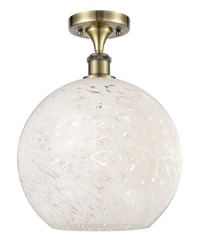 Industrial Pendant Lighting for Machine ShopsBallston LED Semi-Flush Mount