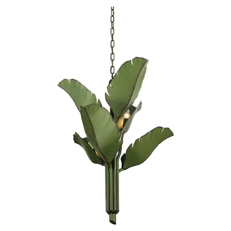 Track lighting with a long - lasting lifespanBanana Leaf Chandelier