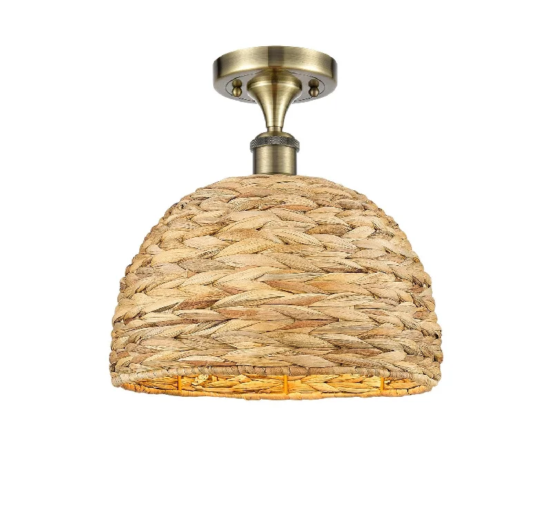 Industrial Lighting with High CRI (Color Rendering Index) for True Color PerceptionDowntown Urban One Light Semi-Flush Mount Industrial Lighting with High CRI (Color Rendering Index) for True Color PerceptionDowntown Urban One Light Semi-Flush Mount