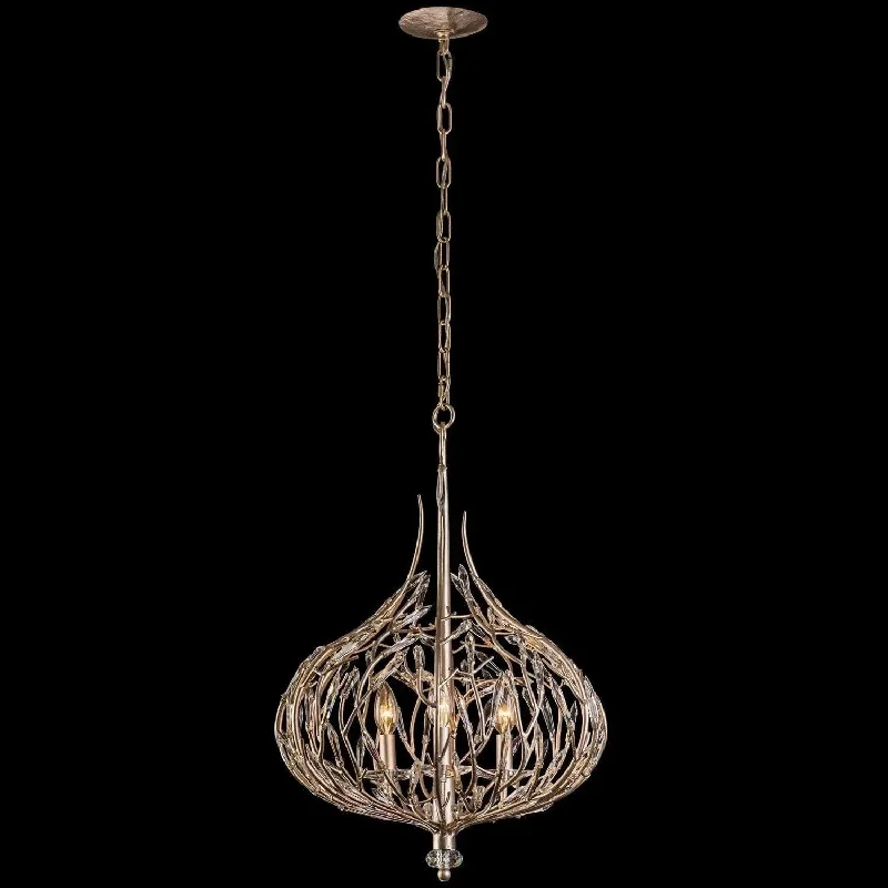 Track lighting with adjustable armsBask Pendant