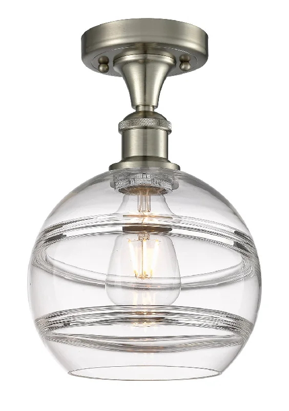 Energy - Efficient Industrial Lighting for Cost - SavingsBallston One Light Semi-Flush Mount Energy - Efficient Industrial Lighting for Cost - SavingsBallston One Light Semi-Flush Mount