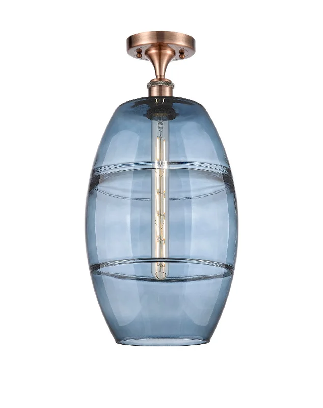 Industrial Lighting for Textile MillsBallston One Light Semi-Flush Mount