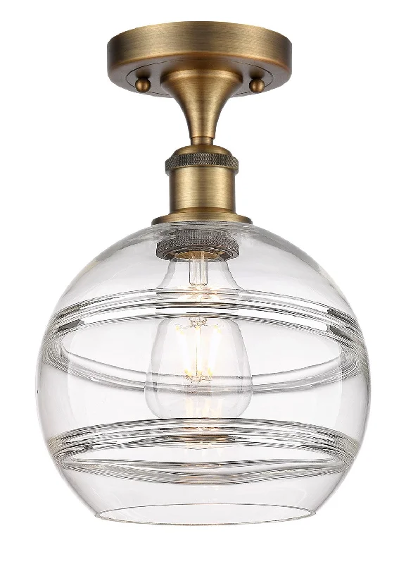 Industrial Lighting with High CRI (Color Rendering Index) for True Color PerceptionBallston One Light Semi-Flush Mount Industrial Lighting with High CRI (Color Rendering Index) for True Color PerceptionBallston One Light Semi-Flush Mount