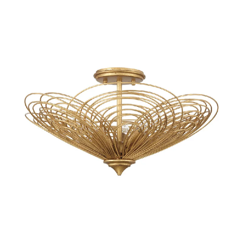 Dimmable track lighting for home officesDoral Semi Flush Mount Ceiling Light