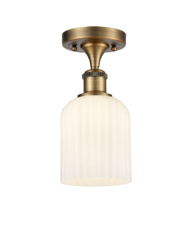 Industrial Lighting for Furniture FactoriesBallston One Light Semi-Flush Mount