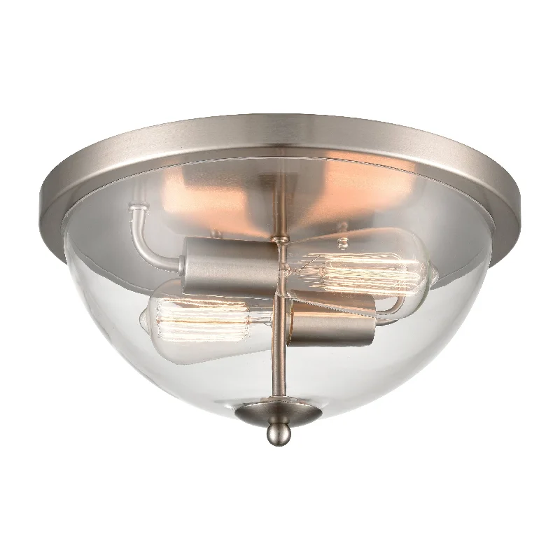 High - lumen track lighting for bright spacesAstoria 13.5" Wide 2-Light Flush Mount High - lumen track lighting for bright spacesAstoria 13.5" Wide 2-Light Flush Mount