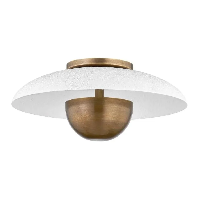 White track lighting for a clean lookNoah LED Flush Mount