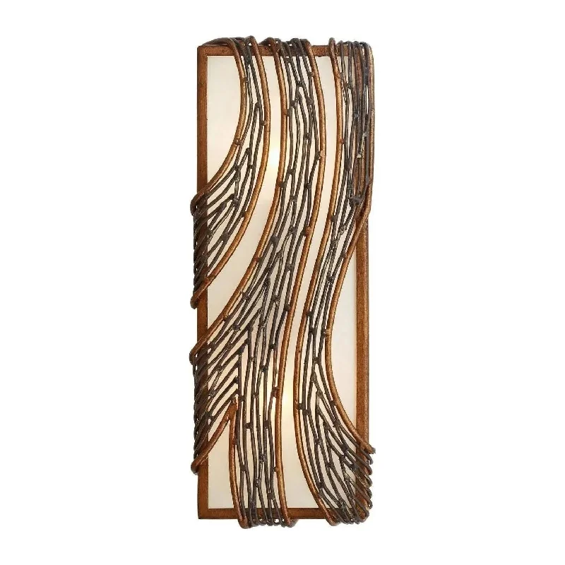 Track lighting with a decorative track designFlow Wall Vertical Sconce