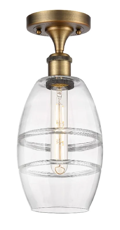Industrial Lighting for Chemical PlantsBallston One Light Semi-Flush Mount