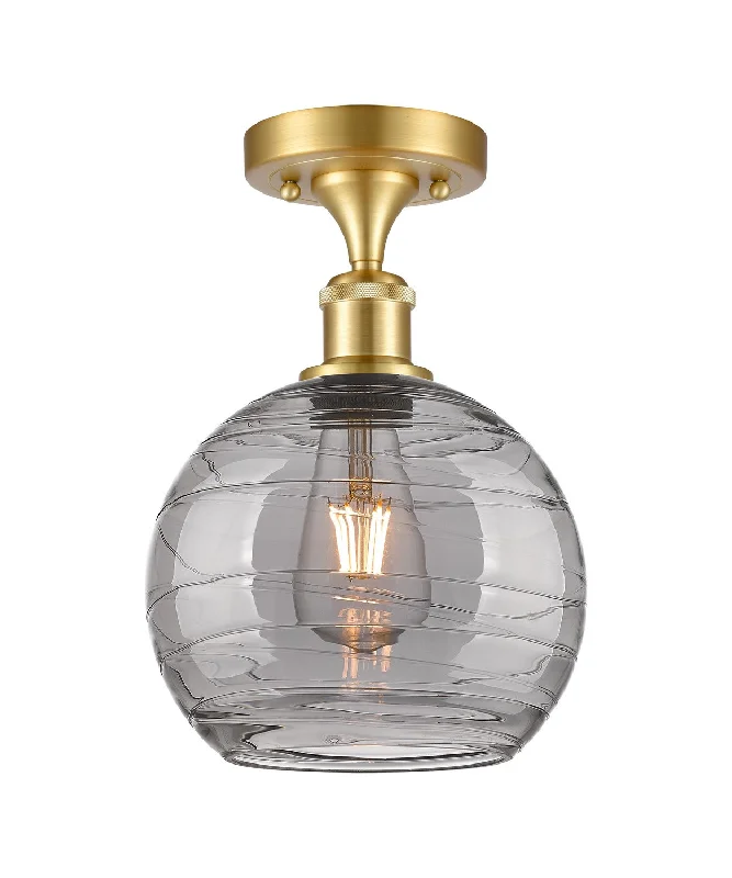 Industrial Lighting for Furniture FactoriesBallston One Light Semi-Flush Mount