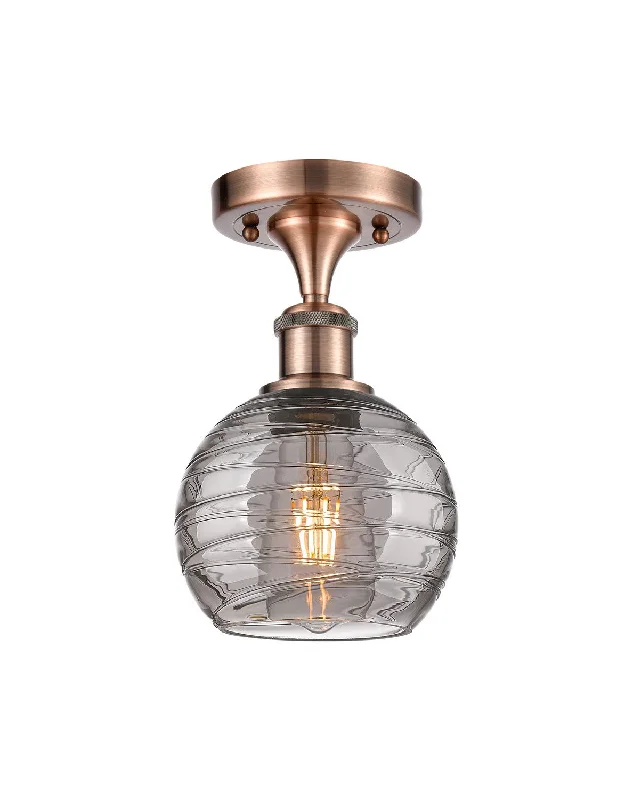 Industrial Lighting for Textile MillsBallston One Light Semi-Flush Mount